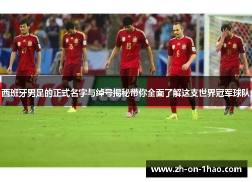 西班牙男足的正式名字与绰号揭秘带你全面了解这支世界冠军球队
